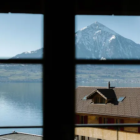 Bijou Beatus - Lakeview Sunset Retreat Merligen Exterior foto